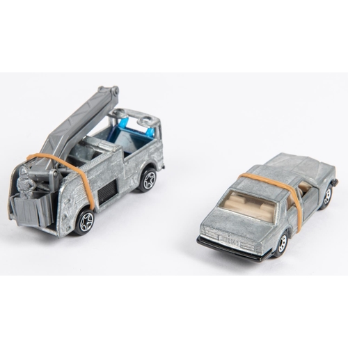 403 - 2 Matchbox American pre-production/ First shot castings. An unspun/unassembled 1986 Rolls Royce Silv... 