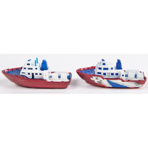 406 - 2 Matchbox American 2001 50th Anniversary pre-production resin and production Ice Breakers. A hand p... 