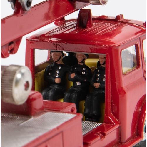 453 - 2 Corgi Toys. A Major Toys Bedford Simon Snorkel Fire Engine (1127). In bright red and silver, with ... 