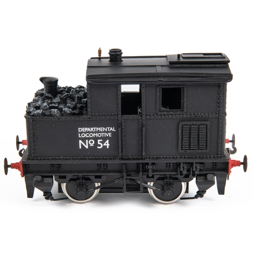 233 - An O gauge Skytrex Ltd. Sentinel 0-4-0T Class Y3 Shunter. Departmental Locomotive No.54, in unlined ... 