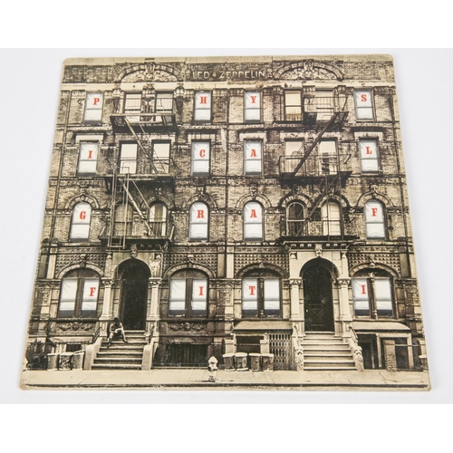 88 - 3x Led Zeppelin LP record albums. Physical Graffiti double album 1975, on Swan Song SSK 89400, Made ... 