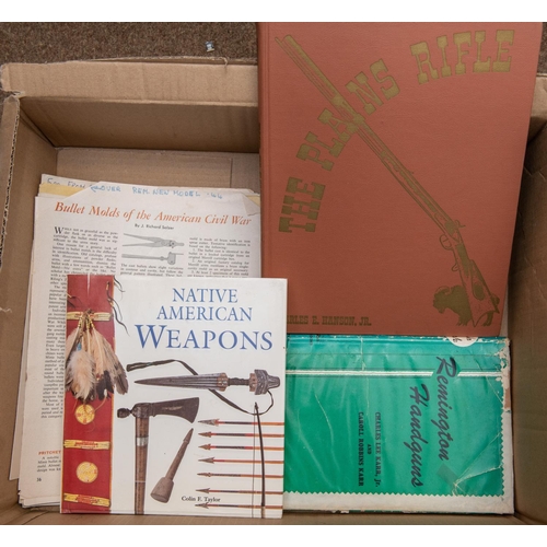 10 - A small quantity of gun and weapon books, pamphlets etc, including 