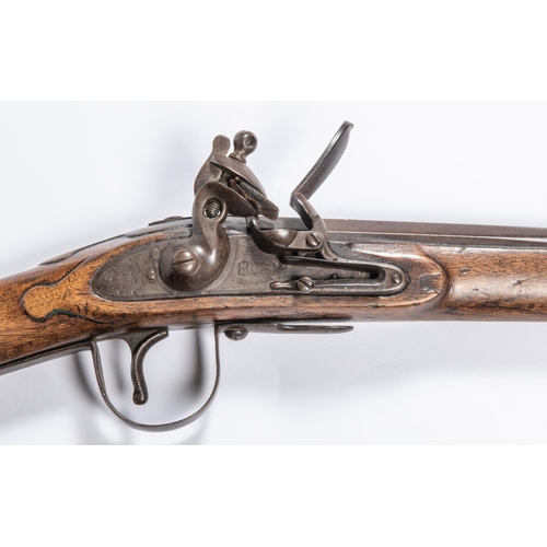 389 - A scarce 24 bore Hudson's Bay Company flintlock Indian trade musket, 43½