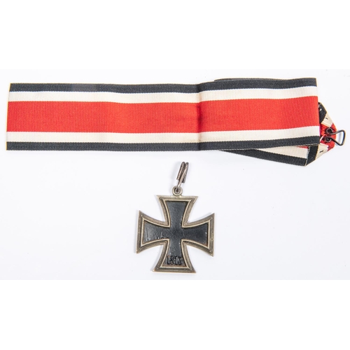 79 - A scarce Third Reich Cross of the Iron Cross, with ribbon. GC £350-400