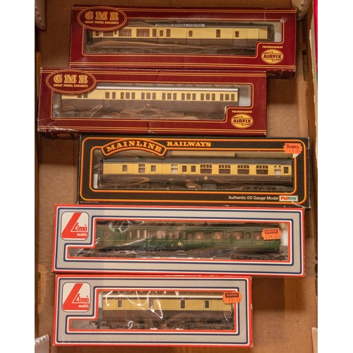 173 - 17x OO gauge railway items by Mainline, Lima and GMR. Mostly GWR related, including 5x GWR locomotiv... 