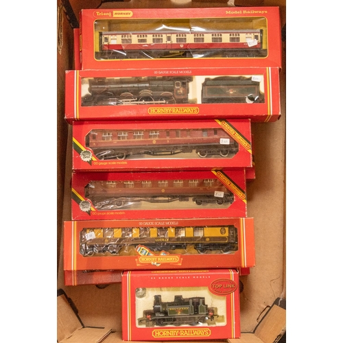 209 - 15x Hornby Railways OO gauge items. Including; a Royal Doulton 50th Anniversary Collection SR School... 