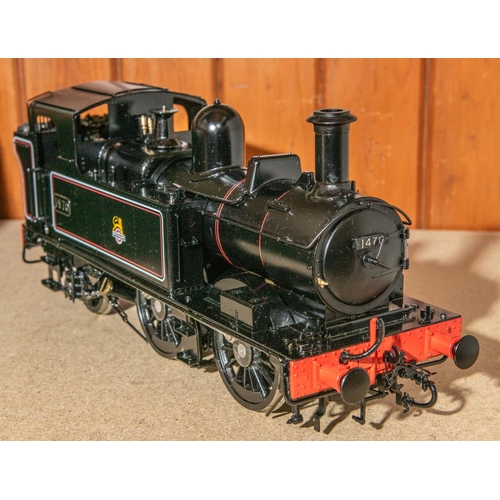 265 - A Gauge Three 2.5 inch gauge gas fired, live steam British Railways Class 14xx 0-4-2T locomotive, 14... 