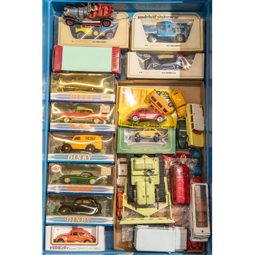 270 - A quantity of Various Makes. Dinky: Johnton Road Sweeper (449). Police Landrover (277). Hesketh 308E... 