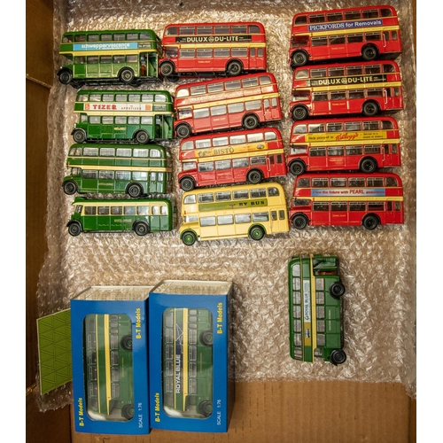 330 - A quantity of EFE/OOC etc buses and coaches plus accessories. 11 Code 3 examples. Mostly Alder Valle... 