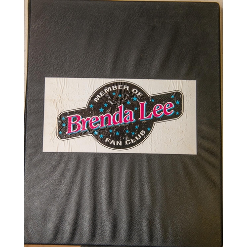 78 - A collection of Brenda Lee LPs, 45rpms, memorabilia, etc. Including; 2x signed photos of Brenda Lee,... 