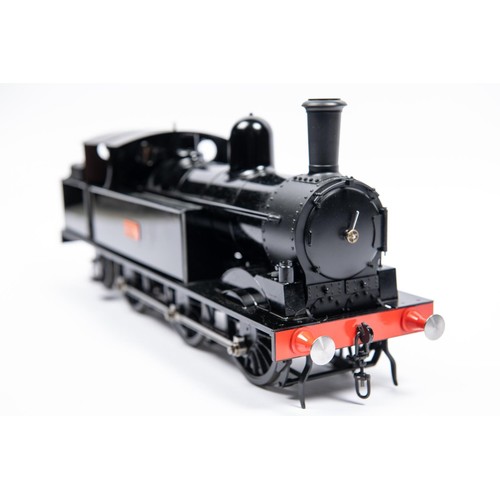 266 - A Gauge Three 2.5 inch gauge coal fired, live steam LNWR 0-6-2T Watford Tank locomotive, 1597 built ... 