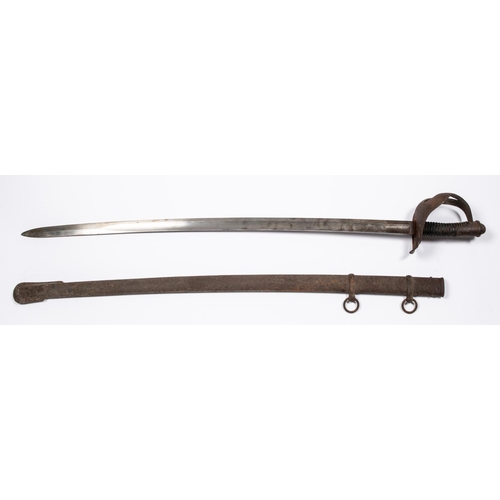 176 - A 19th century Prussian cavalry sword, 35