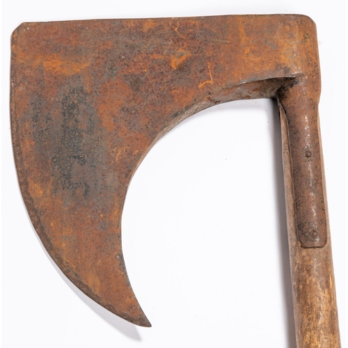 384 - An old copy of a headsman's axe, 39