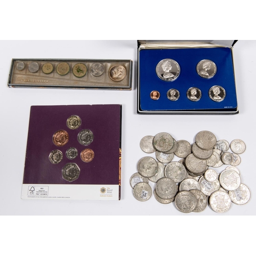 39 - Elizabeth II 2012 Diamond Jubilee annual coin set: £5 (crown size) to 1p (8 coins), Unc in Royal Min... 