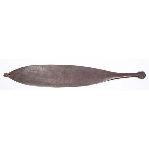 339 - An Australian aborigine wooden spear thrower 