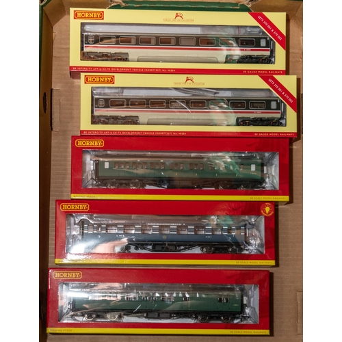 14 - 5 Hornby Hobbies Passenger Coaches. 2x BR Inter-City APT -u Ex-TS Development Coach, (R.4970). Plus ... 