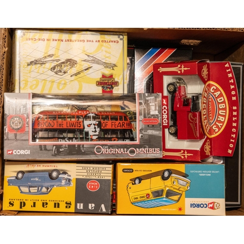 177 - 32x buses, coaches and commerical vehicles by EFE, Corgi, Corgi OOC, Matchbox, Atlas, etc. Including... 