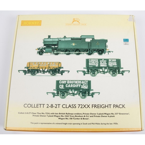 22 - 2 Hornby Hobbies Train Packs. A Peppercorn 2-6-0 K1 Class Freight Pack (3671). Comprising a British ... 