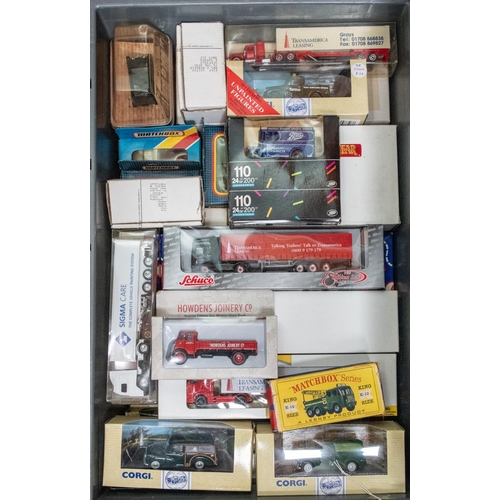 220 - A quantity of Various Makes. Including a Scalextric 'Super Endurance' Jaguar/Ferrari set. 5x Majoret... 