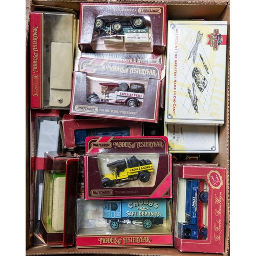 230 - Quantity of Models of Yesteryear and Lledo models. Lot includes, Fire Engines, Steam vehicles, Busse... 