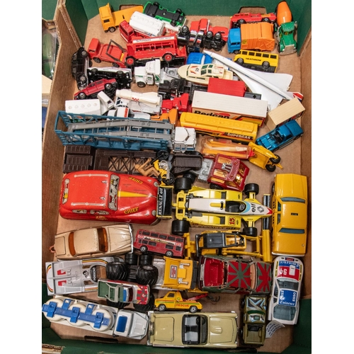 231 - 100+ diecast vehicles by various makes including Matchbox, Corgi, etc. Matchbox Series includes; RAF... 