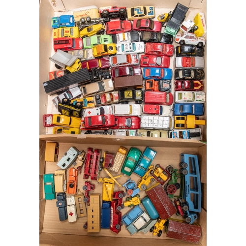 231 - 100+ diecast vehicles by various makes including Matchbox, Corgi, etc. Matchbox Series includes; RAF... 