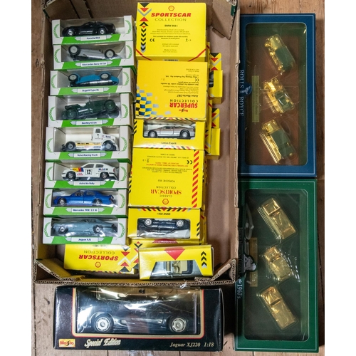 232 - 50x diecast vehicles by various makes including; Corgi, Vanguards, Dinky Matchbox, etc. Including; 2... 