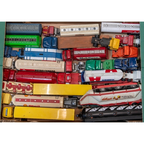 232 - 50x diecast vehicles by various makes including; Corgi, Vanguards, Dinky Matchbox, etc. Including; 2... 