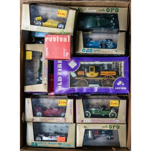 235 - 35x Rio and Brumm diecast vehicles from Serie Oro, Serie Special, Serie Cyclecar, etc. Including; Al... 