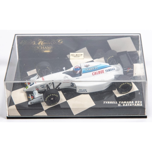 351 - 6 Minichamps 1:43 F1 Single Seat Racing Cars. Super Aguri Honda SA07, Davidson. McLaren Mercedes MP4... 