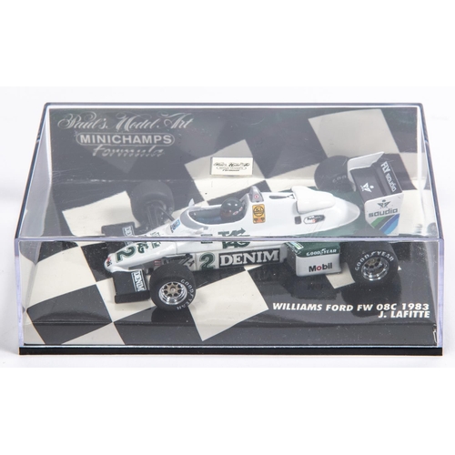 351 - 6 Minichamps 1:43 F1 Single Seat Racing Cars. Super Aguri Honda SA07, Davidson. McLaren Mercedes MP4... 