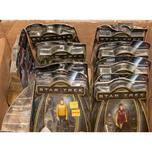 395 - Quantity of Star Trek action figures from Generation, classic and Star Trek 2009 remake, To include,... 