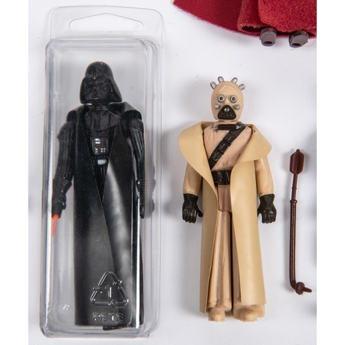 408 - 35 + Vintage Kenner / Palitoy action figures, Includes last 17 Paploo with spear, Anakin Skywalker, ... 