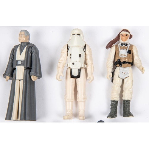 408 - 35 + Vintage Kenner / Palitoy action figures, Includes last 17 Paploo with spear, Anakin Skywalker, ... 