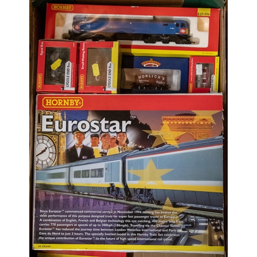 42 - Hornby Railways/Bachmann OO Railway. A Eurostar part set. Comprising a Class 323 power driving unit ... 