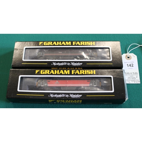 142 - 2 N Gauge Graham Farish Locomotives. A Fragonset Railways Class 47 'Waverley'  RN 47701. Plus anothe... 