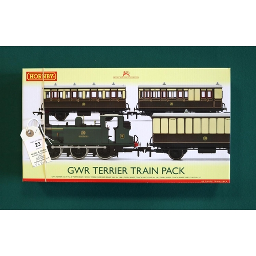 イギリスの鉄道模型 HORNBY GWR TERRIER TRAIN PACK - 鉄道模型