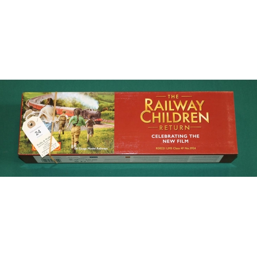 24 - Hornby Hobbies 'The Railway Children Return' (Celebrating the new film). LMS Class 4F 0-6-0 tender l... 