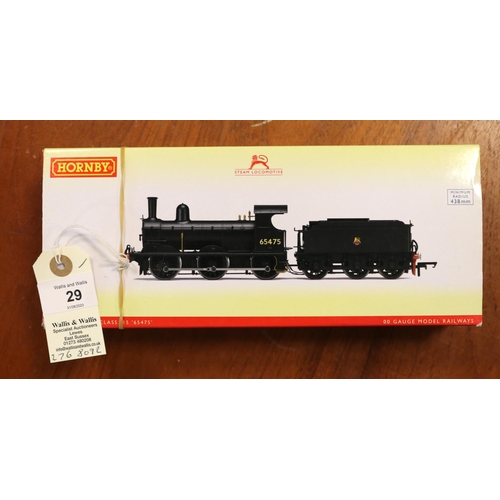 29 - Hornby Hobbies BR (Early) Class J15 0-6-0 tender locomotive, RN 65475 (R.3381). Boxed, very minor we... 