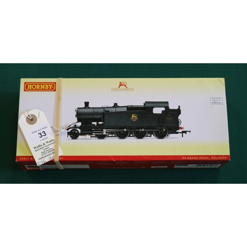 33 - Hornby Hobbies BR (Early) Class 42XX 2-8-0 tank locomotive, RN 4287.  (R.3462). Boxed, minor wear to... 