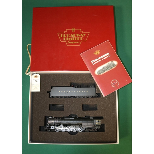 66 - An HO Gauge Broadway Limited Imports Paragon 1 Series (024) Pennsylvania Railroad Class J1 2-10-4 te... 