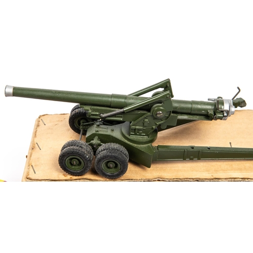 249 - 4x items by various makes. Including; a boxed Britains 155mm Field Gun. A 1950s German made Paradise... 