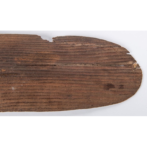 338 - A Western Australian Aborigine wooden shield 