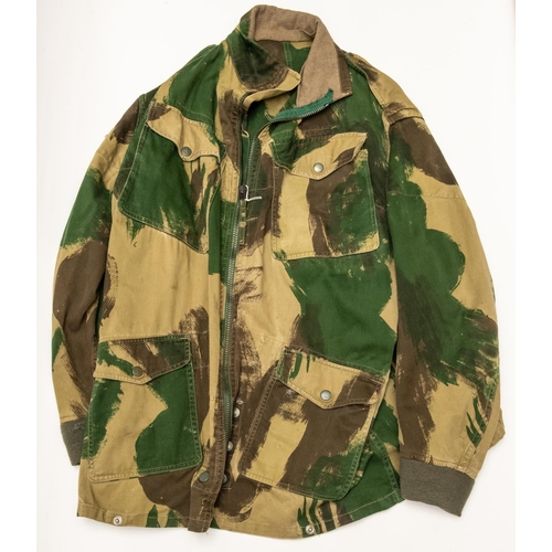 271 - An Airborne Troops camouflage smock, 1970s vintage, marked 