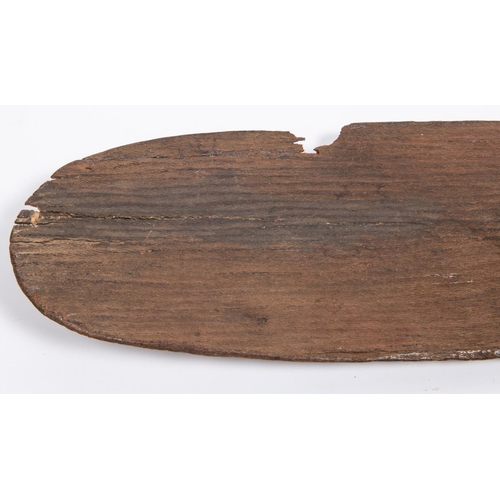 338 - A Western Australian Aborigine wooden shield 