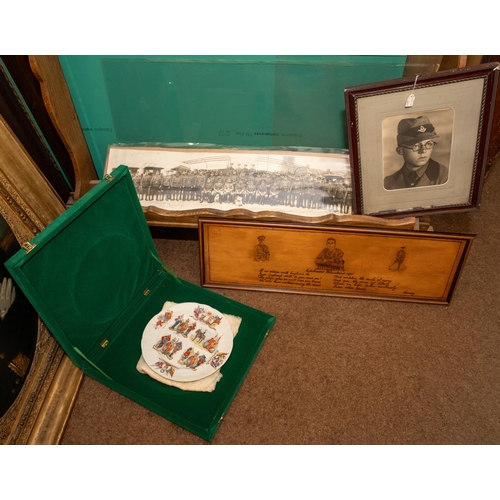 4 - A framed Diamond Jubilee banner of Queen Victoria, 27