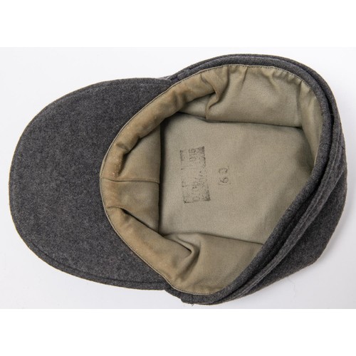 158 - A Third Reich Luftwaffe officer's field cap, possibly a good quality replica. VGC £100-150