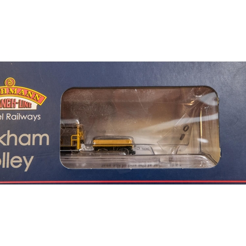 11 - 3x Bachmann Branch-Line Model Railways. Wickham Trolley Car BR Engineers (32-993). Plus an SE&CR 'Da... 