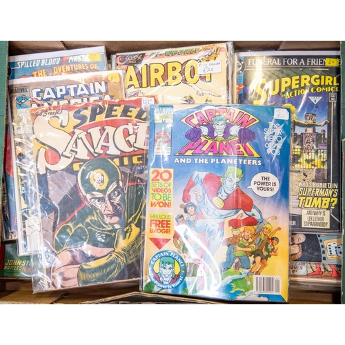 110 - Quantity of assorted comics, By, QC, DC, Eclipse, Marvel, Charlton, Gold key and others, Lot include... 