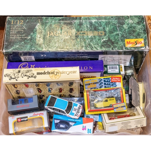 113 - Quantity of various makes, Includes Matchbox, Corgi, Lledo, Models of yesteryear, Majorette, Burago,... 